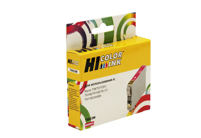 Картридж Epson Stylus C91/CX4300/T26/TX106/109 (Hi-Black) T09234A10/C13T10834A, M