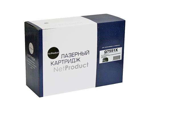 Картридж HP LJ P3005/M3027mfp/M3035mfp (NetProduct) Q7551X, 13K