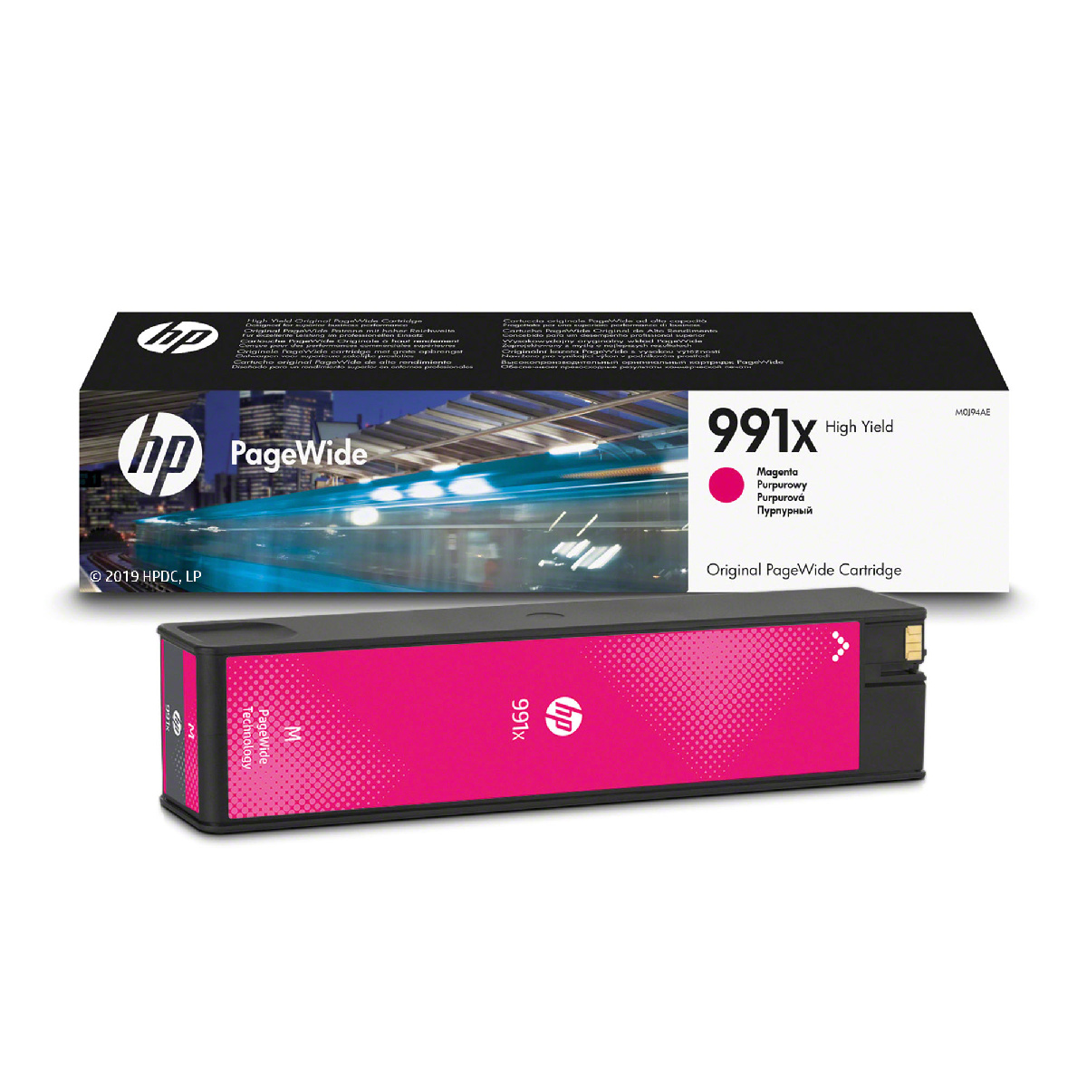 Картридж HP PW Pro 755/772/777 (O) 991X/M0J94AE, 16K, малиновый