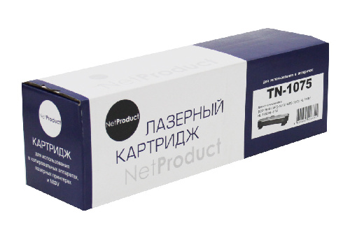 Картридж Brother HL-1010R/1112R/DCP-1510R/1512/MFC-1810R/1815 (NetProduct) TN-1075, 1К
