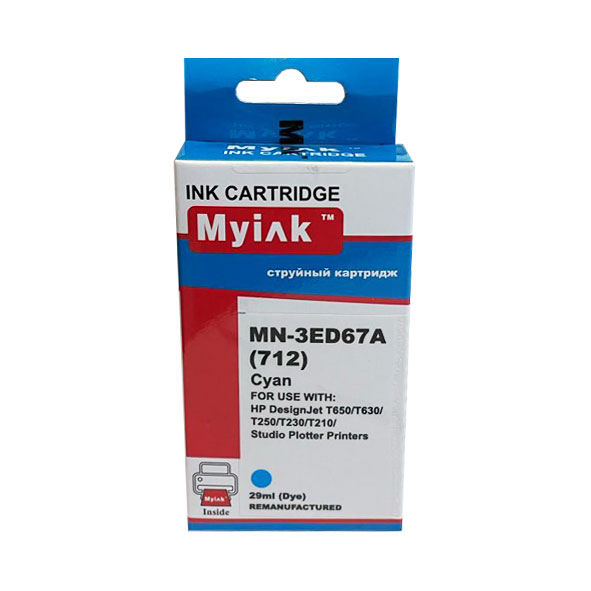 Картридж HP DesignJet T230/T250/T630/T650 (MyInk) 712/3ED67A, C