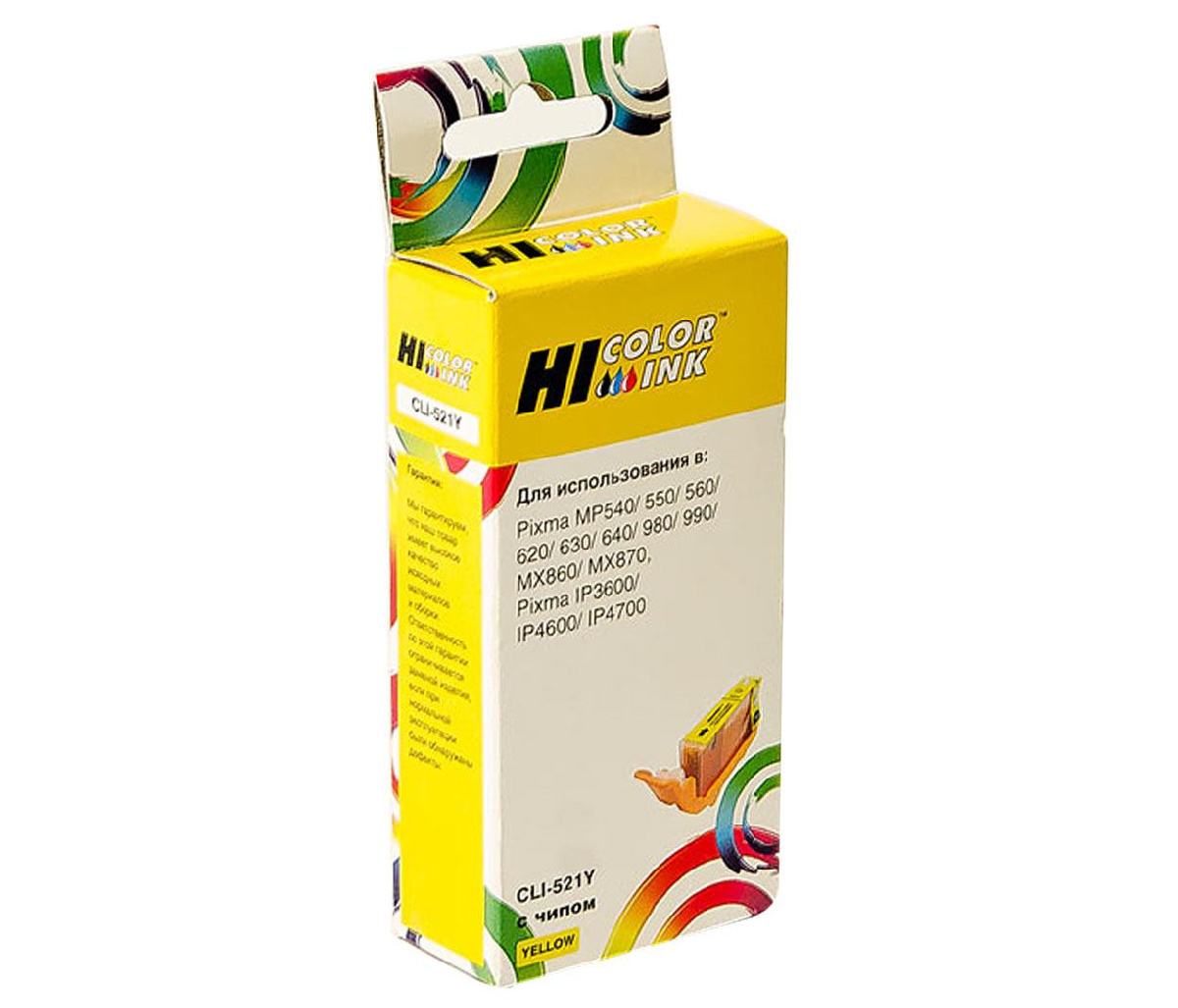 Картридж Canon PIXMA iP3600/iP4600/MP540 (Hi-black) CLI-521, Y