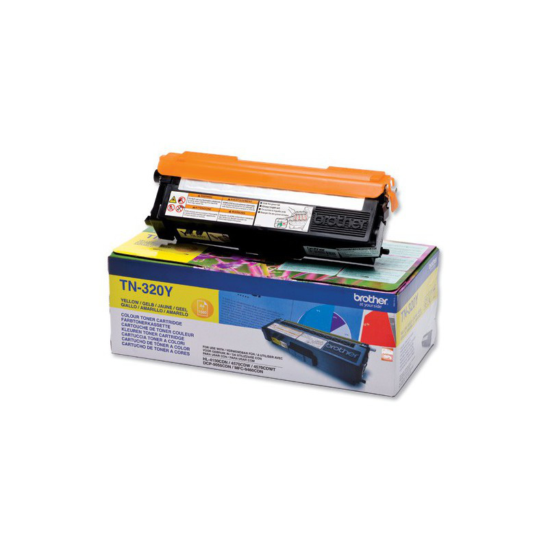 Картридж Brother DCP-9055/HL-4140/MFC-9460 (O) TN-320Y, 1,5K