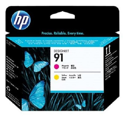 Печатающая головка HP 91 (C9461A) для DesignJet Z6100, Z6100ps Magenta + Yellow (O)