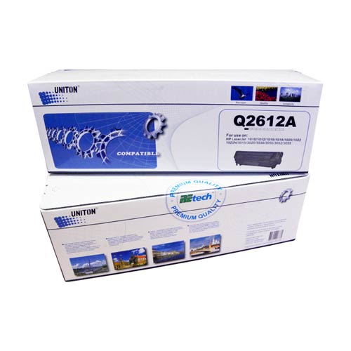 Картридж для HP LJ 1010/1012/1015/3030 Q2612A (2K) UNITON Premium
