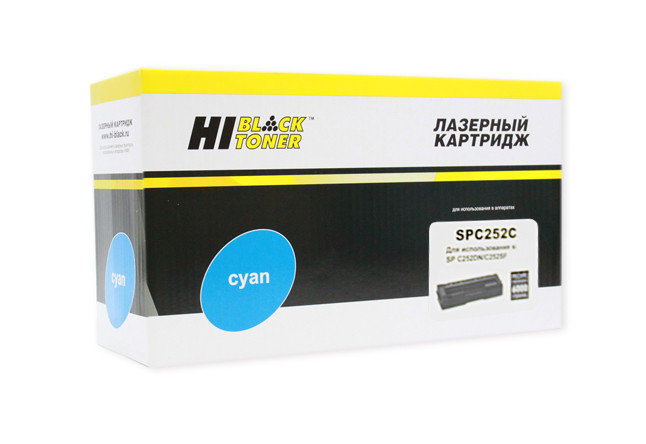 Картридж Ricoh Aficio SPC252DN/C252SF (Hi-Black) SPC252C, C, 6K