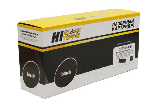 Картридж Samsung CLP-360/365/368/CLX-3300/3305/3307 (Hi-Black) CLT-K406S, BK, 1,5K