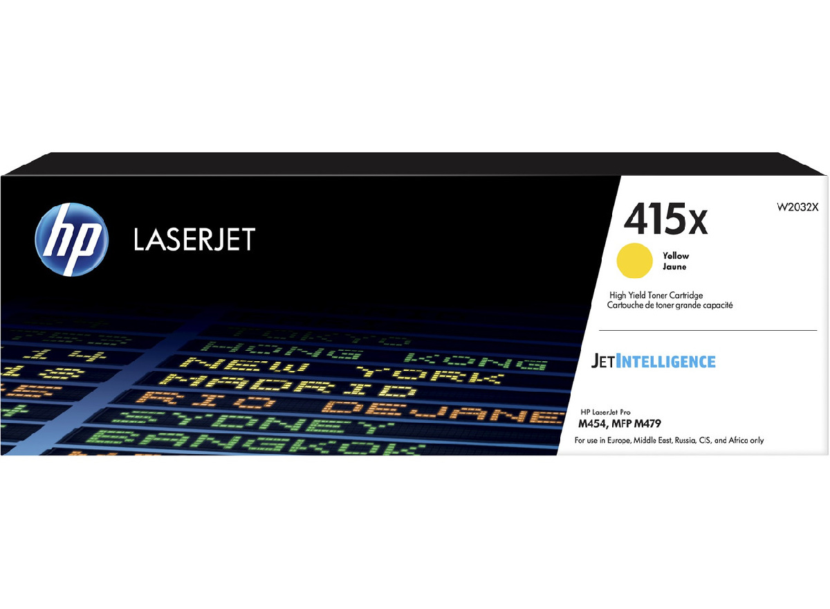 Картридж HP LJ M454/MFP M479 (O) 415X/ W2032X, Y, 6К