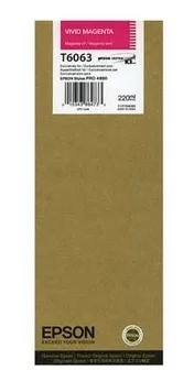 Картридж Epson Stylus Pro 4880 (O) C13T606300, пурпурный, 220 мл