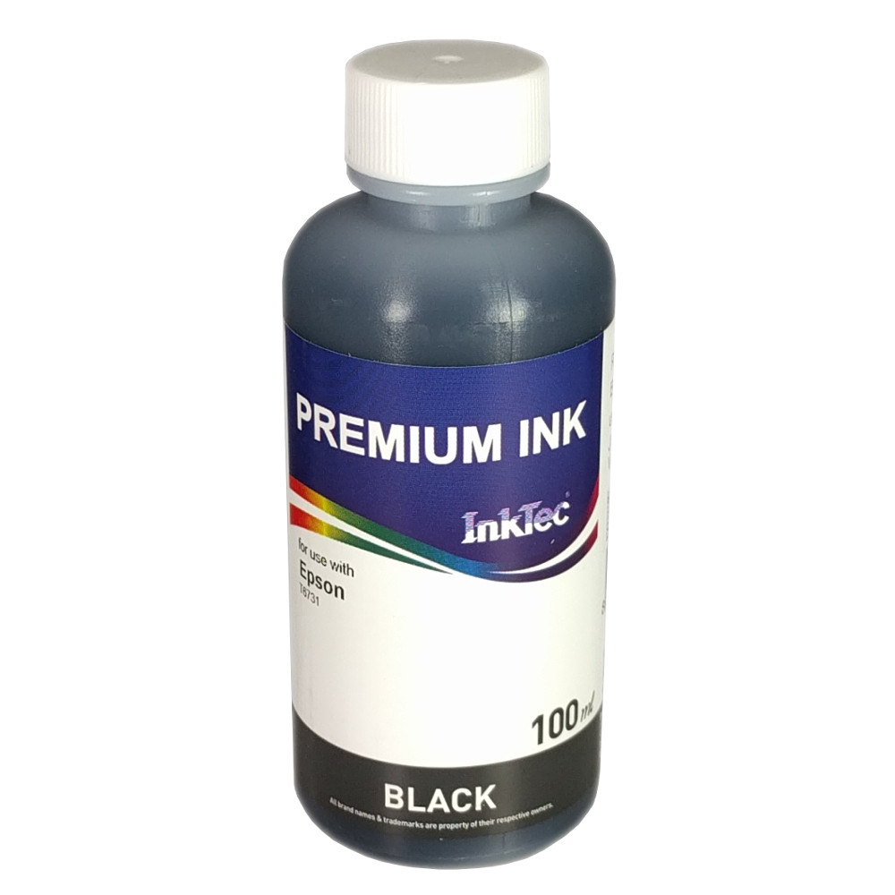 Чернила Epson L800/L1800 (T6731/ T6741) InkTec (E0017) Bk, 0,1 л. (ориг.фасовка)