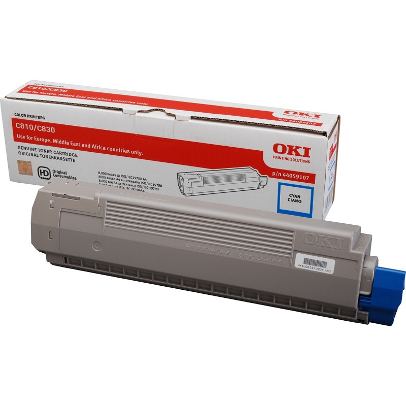 Картридж OKI C810/830 (O) 44059119/44059107, C, 8K