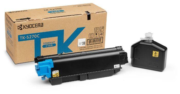 Картридж Kyocera ECOSYS M6230cidn/M6630/P6230cdn (O) TK-5270, C, 6K
