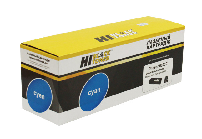 Картридж Xerox Phaser 6600/WC 6605 (Hi-Black) 106R02233, C, 6K
