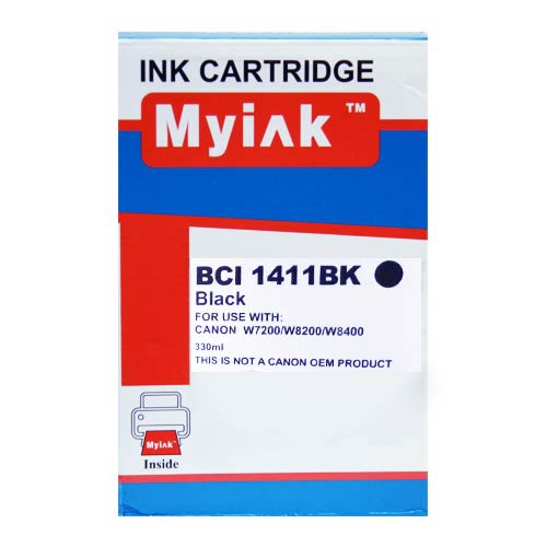 Картридж CANON W7200/8200 black MyInk BCI-1411Bk