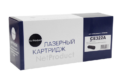 Картридж HP CLJ Pro CP1525/CM1415 (NetProduct) CE322A, Y, 1,3K