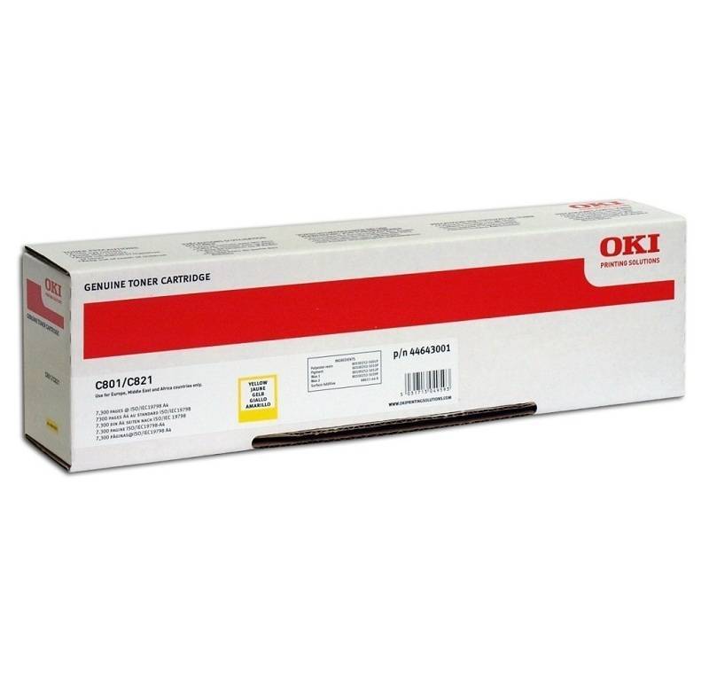 Картридж Oki 44643005/ 44643001 (O) Y