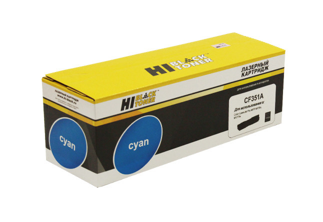 Картридж HP CLJ Pro MFP M176N/M177FW (Hi-Black) CF351A, C, 1К