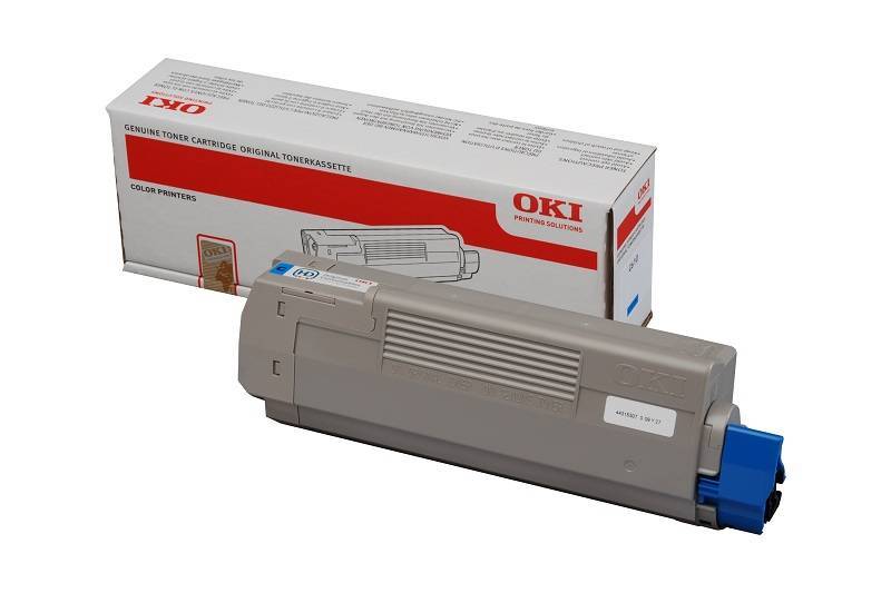 Тонер-картридж Oki C610 6K (cyan) (O)