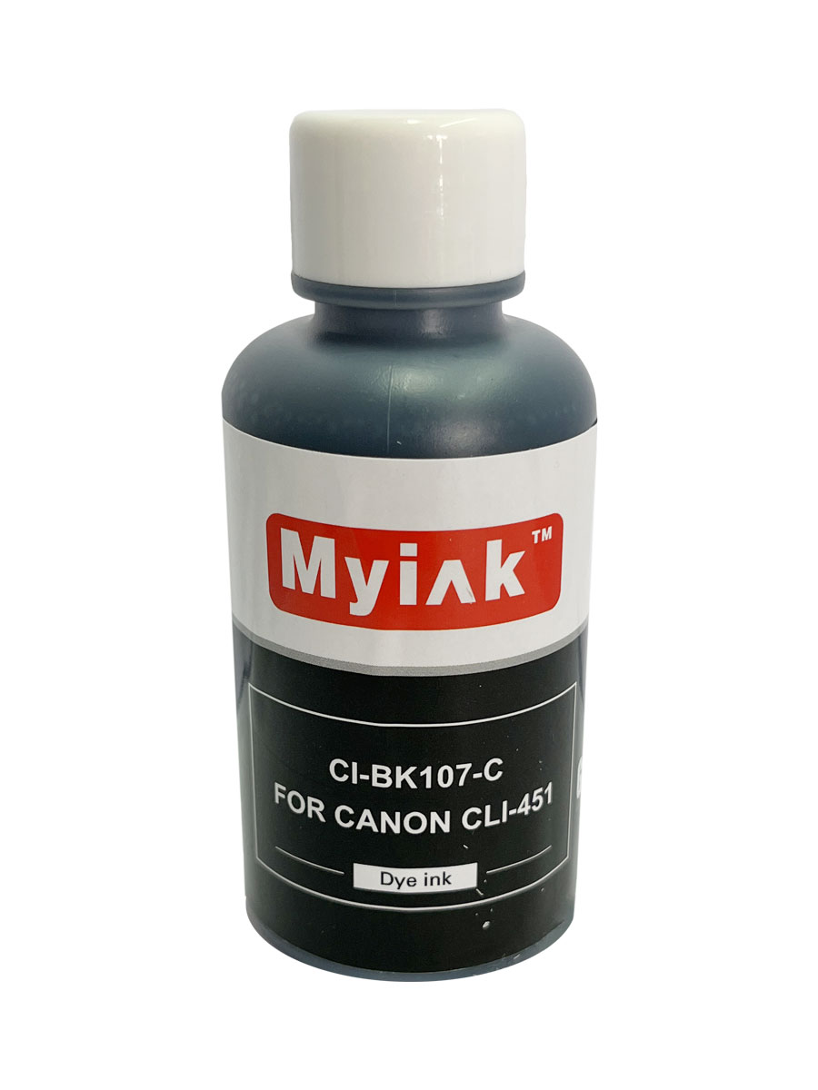 Чернила для CANON CLI-451BK (100мл,black Dye) CI-BK107-C Gloria MyInk