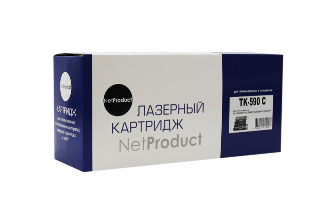 Картридж Kyocera FS-C5250DN/C2626MFP/ECOSYS P6026cdn (NetProduct) TK-590, С, 5K