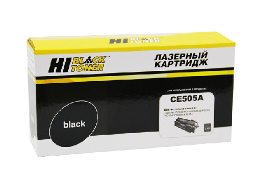 Картридж HP LJ P2055/P2035/LBP6300/MF5840 (Hi-Black) CE505A/719, 2,3K