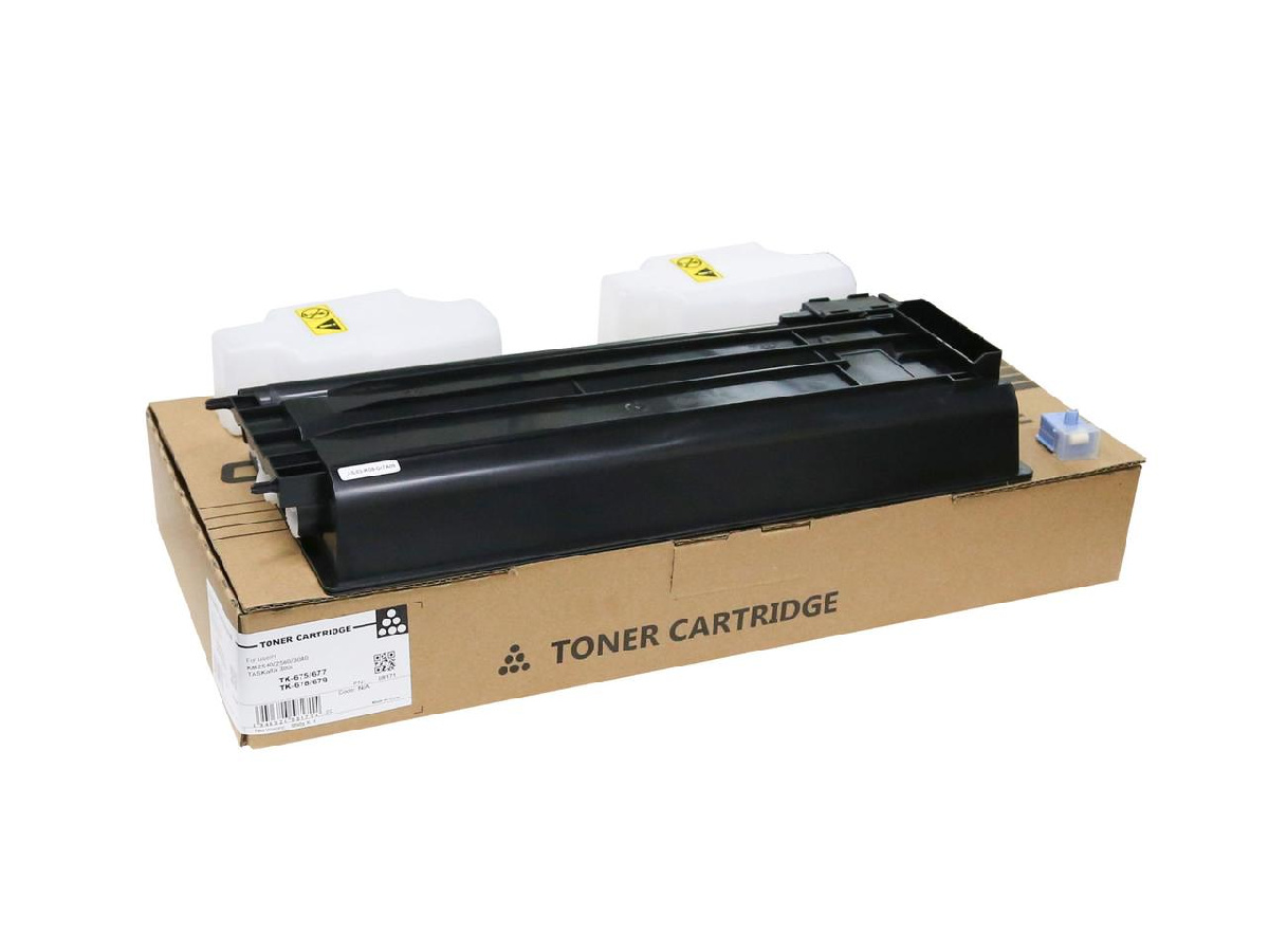 Картридж Kyocera KM-2540/2560/3040/3060 (CET8171) TK-675 (без чипа), 950г, 20000 стр. + бункер отраб