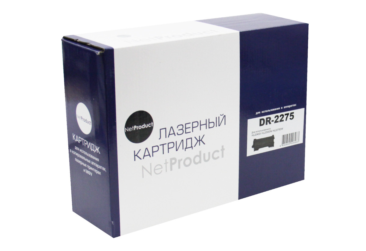Блок барабана Brother 2240/2250/7057/7060 (NetProduct) DR-2275, 12K