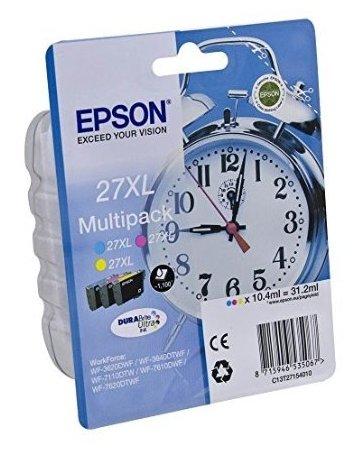Картридж Epson WorkForce WF-7110/7610/7620 (O) T2715/C13T27154022, (комплект 3 шт), CMY XL