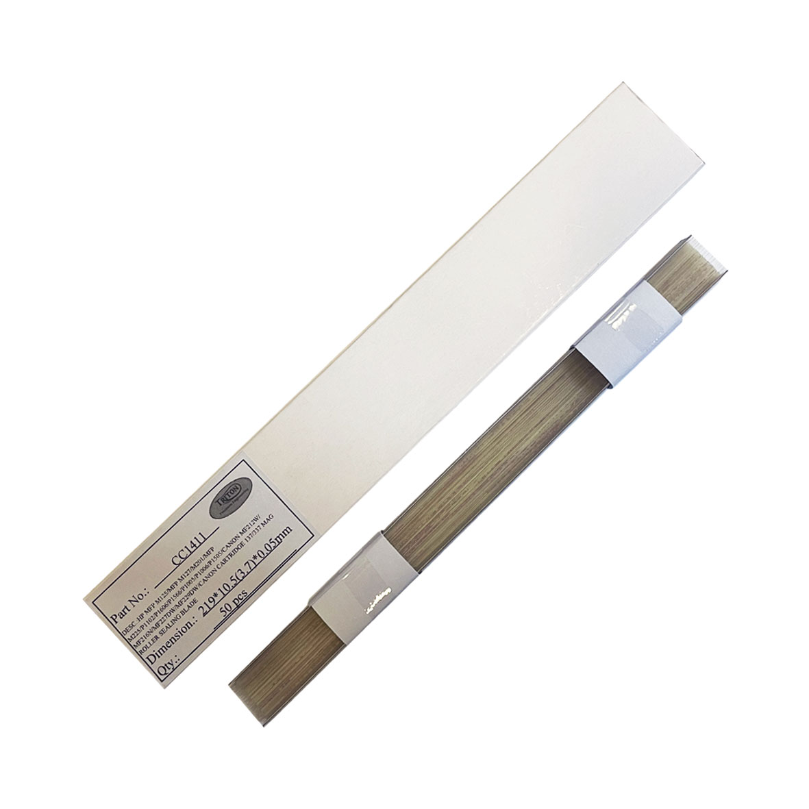 Уплотнительное лезвие магнитного ролика HP P1005 ( УПАКОВКА 50 шт)