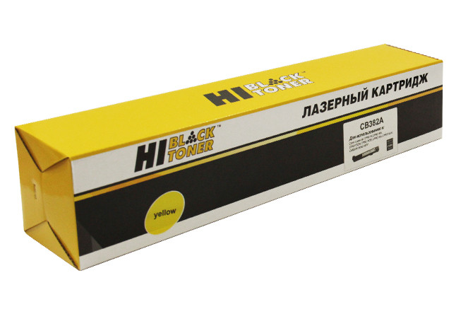 Картридж HP CLJ CP6015dn/CM6030/6040MFP (Hi-Black) CB382A, Y, 21K