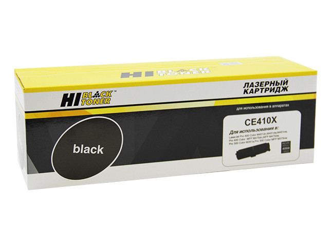 Картридж HP CLJ Pro 300 Color M351/M375/ Pro 400 Color/M451/M475 (Hi-Black) CE410X, BK, 4K