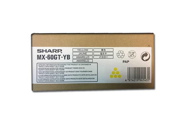 Картридж Sharp Sphinx/Phoenix/Griffin (O) MX60GTYB/MX61GTYB, желтый, 12К