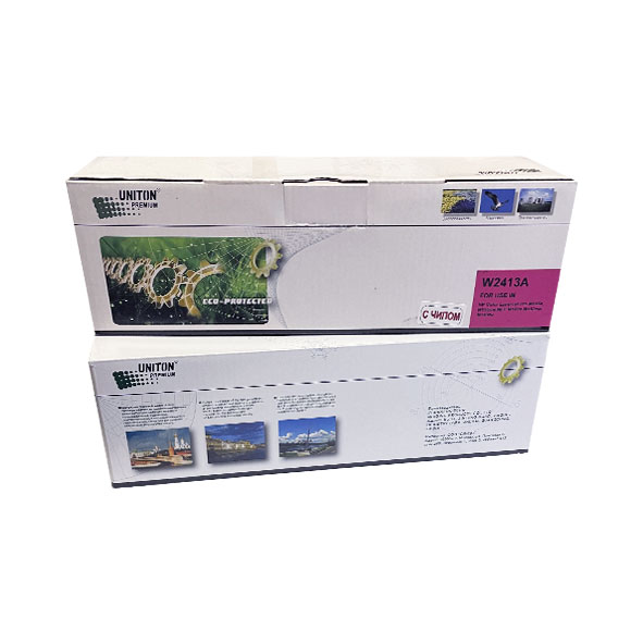 Картридж для HP W2413A (216A) красный (0,85К) UNITON Premium GREEN LINE (Eco Protected)