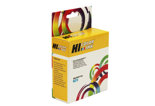 Картридж HP Designjet 500/800 (Hi-Black) C4911A/№82 С
