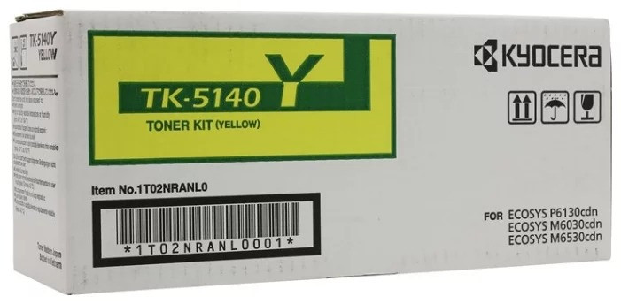 Картридж Kyocera ECOSYS M6030cdn/M6530cdn/P6130cdn (O) TK-5140, Y, 5K