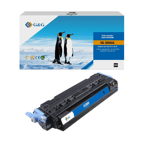 Картридж G&G, аналог HP Q6000A/ Canon LBP 5000/5100 2.5k с чипом