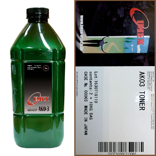 Тонер для HP Универсал тип AKO-3 (фл,1кг,IMEX) Green Line