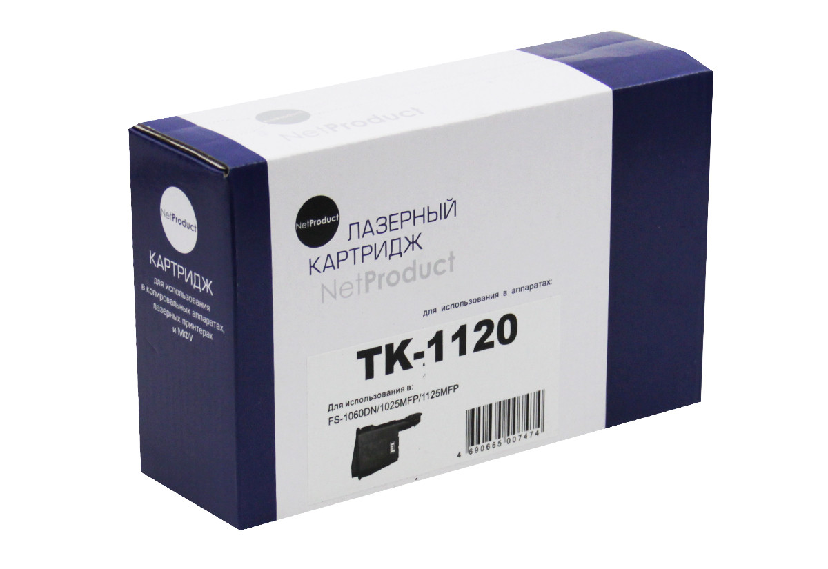 Картридж Kyoсera FS-1060DN/1025MFP/1125MFP (NetProduct) TK-1120, 3K