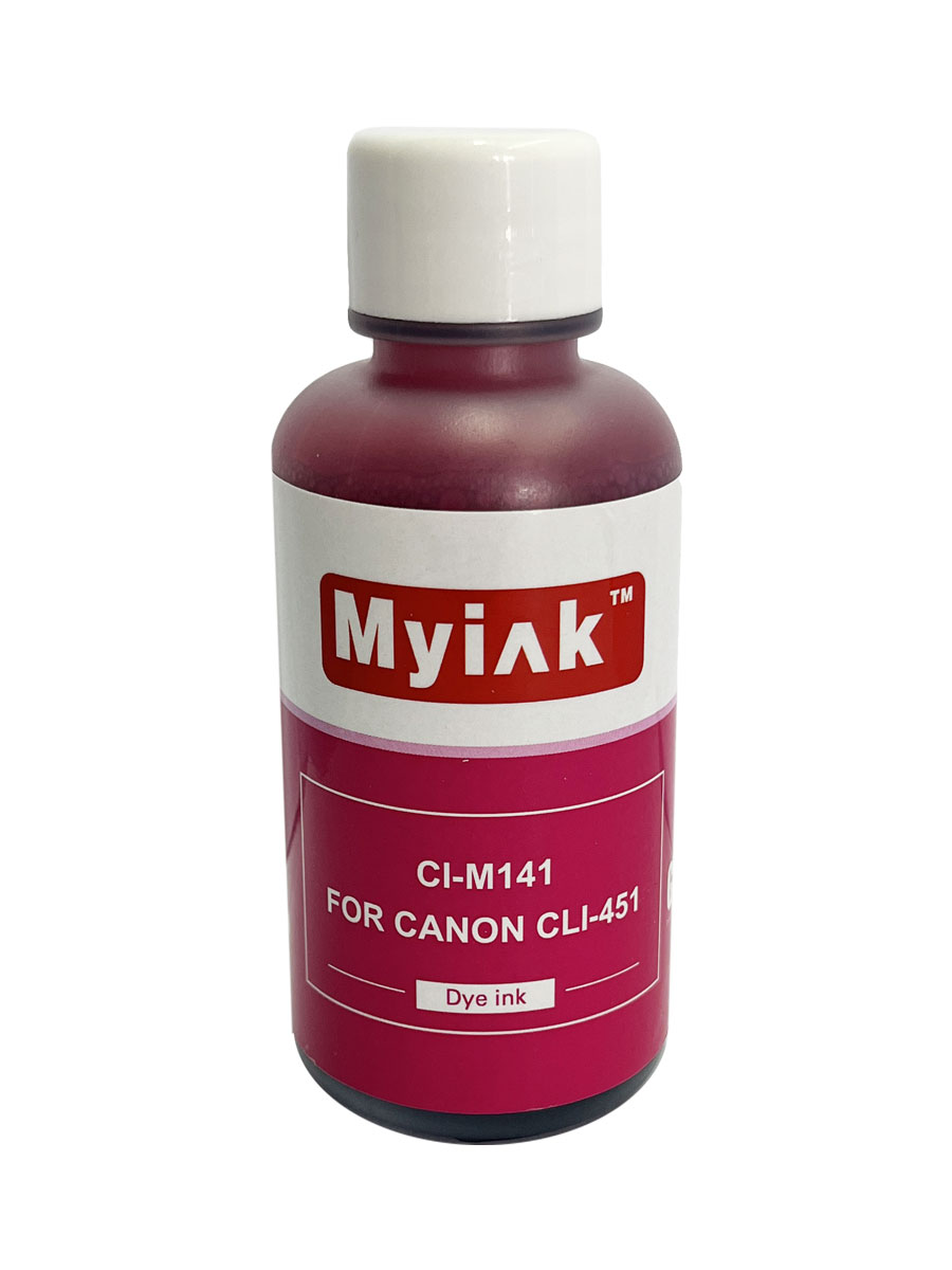 Чернила для CANON CLI-451M (100мл,magenta Dye) CI-M141 Gloria MyInk