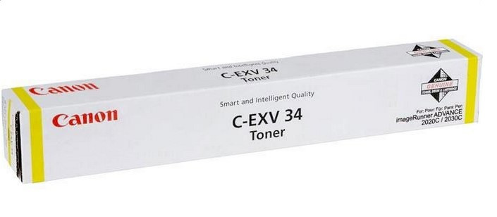 Картридж Canon IRAC2020L/2030L (O) C-EXV34Y / 3785B002 Yellow