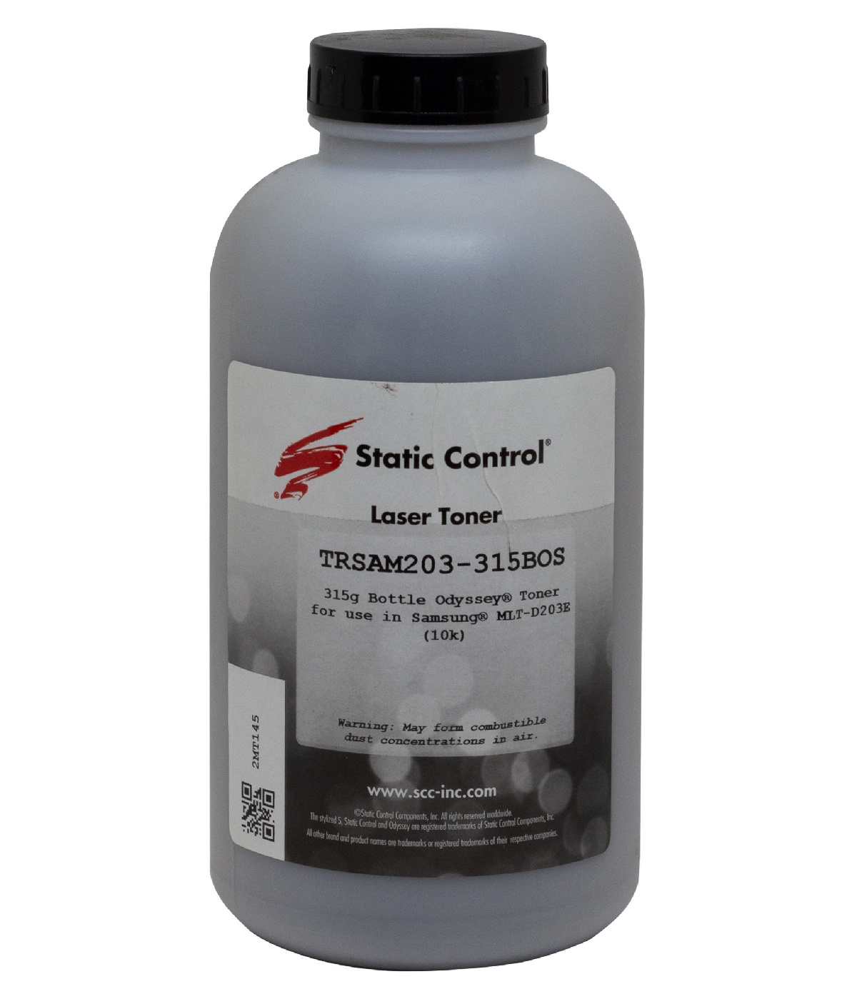 Тонер Samsung SL-M3820/4020 (Static Control) Odyssey, 315 г, флакон