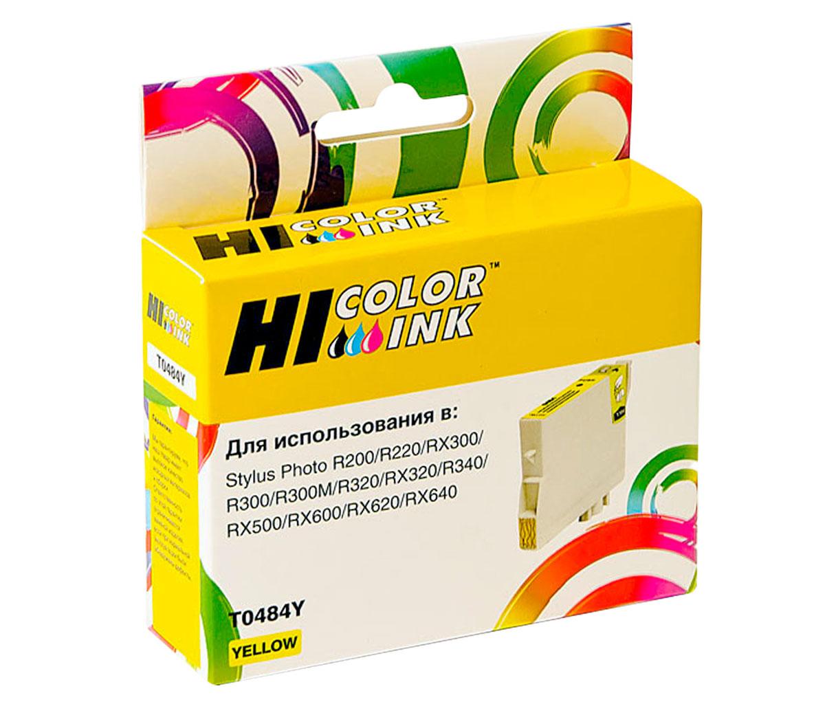 Картридж Epson Stylus Photo R200/R300/RX500/RX600 (Hi-Black) C13T04844010, Y