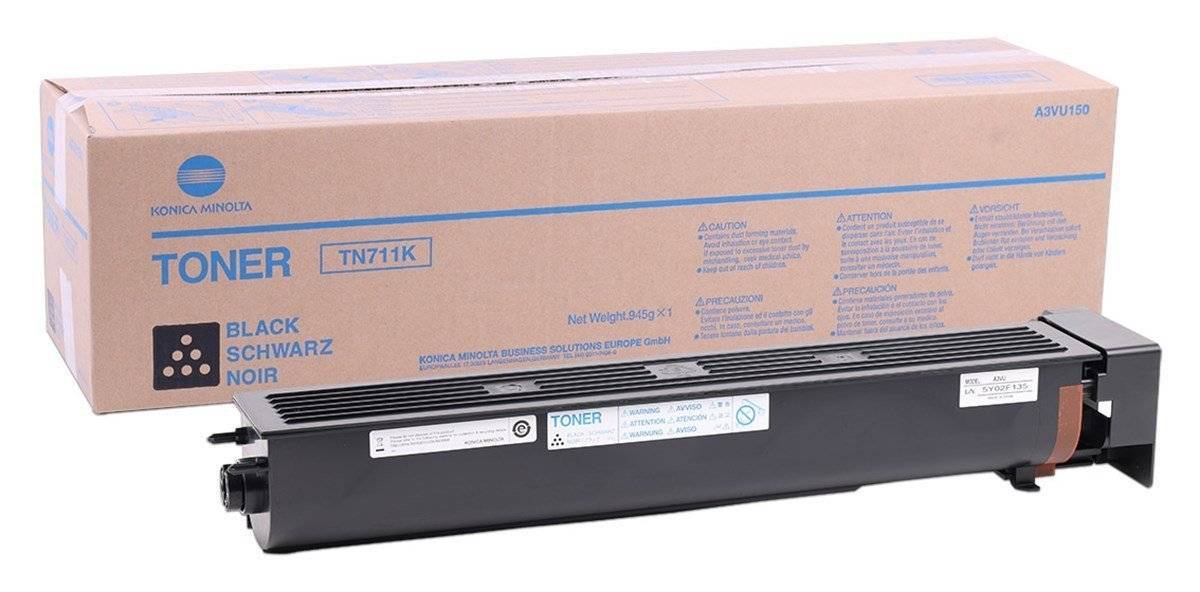Картридж Konica Minolta TN-711K/ A3VU150 (O) Bk