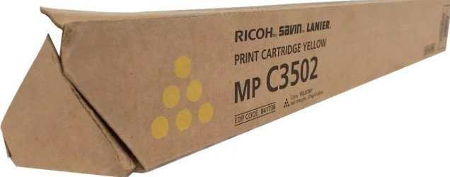 Картридж Ricoh Aficio MPC3002/C3502, тип MPC3502E, 18K (O) желтый 841740/842017