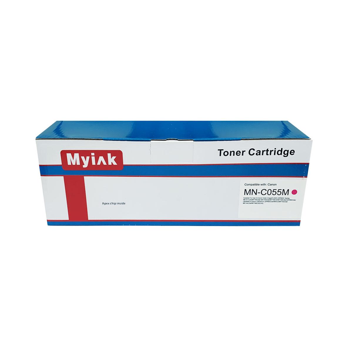 Картридж для CANON LBP-663/ 664, MF746/742/744 Cartridge 055 (восстановленный OEM) кр (2,1K) MyInk