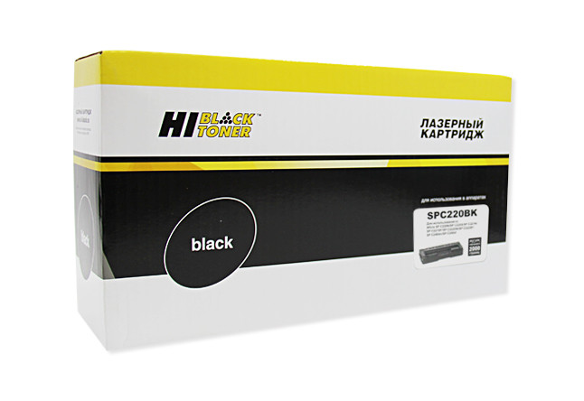 Картридж Ricoh Aficio SP C220S/C222SF/SP C220N/C240DN/C240SF (Hi-Black), SP C220E Bk, 2K