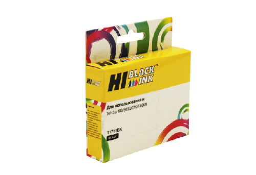 Картридж Epson XP-33/103/203/207/306/406 (Hi-Black) T17114A10 BK