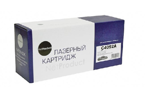 Картридж HP LJ 1100/3200/Canon LBP 800/810/1110/1120 (NetProduct) C4092A/EP-22, 2,5K 1 ШТ ВСК