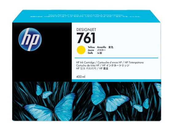 Картридж HP DesignJet T7100/T7200 (O) CM992A/№761, Y