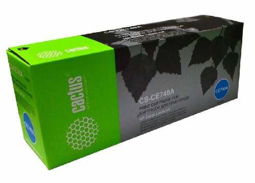 Картридж лазерный Cactus CS-CE740A CE740A черный (7000стр.)